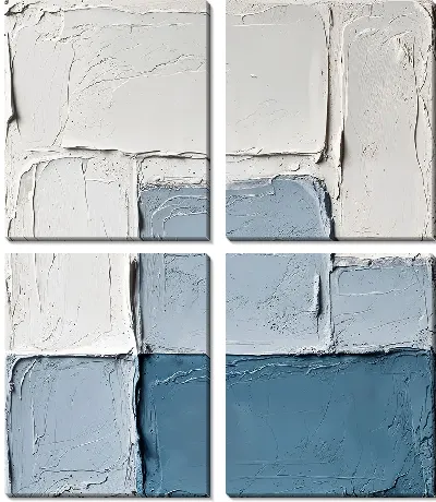 Модульная картина Гипс эффект №33