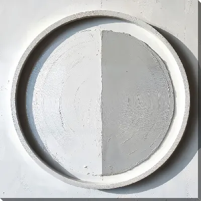 Картина маслом Гипс эффект №34