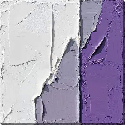 Картина маслом Гипс эффект №35