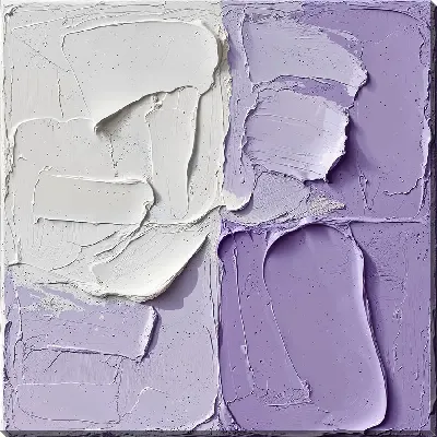 Картина маслом Гипс эффект №36