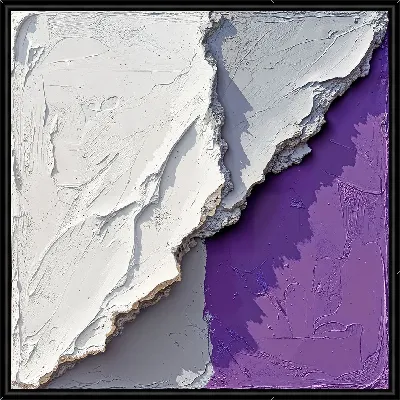 Картина Гипс эффект №38