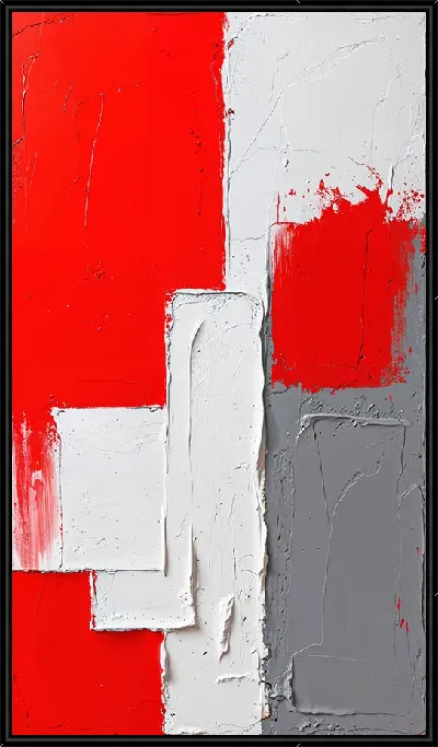 Картина Гипс эффект №40