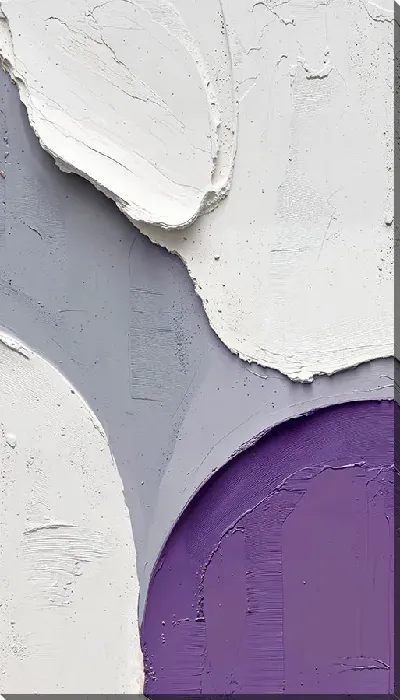 Картина маслом Гипс эффект №42