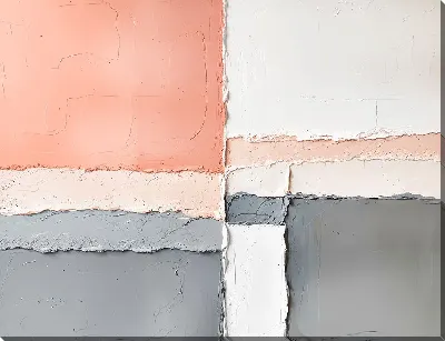 Картина маслом Гипс эффект №44