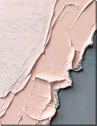 Картина маслом Гипс эффект №50