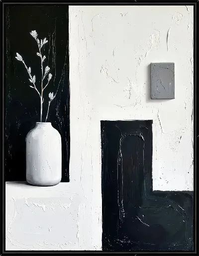 Картина Гипс эффект №83