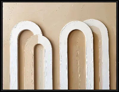 Картина Гипс эффект №85