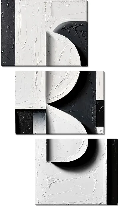 Модульная картина Гипс эффект №86