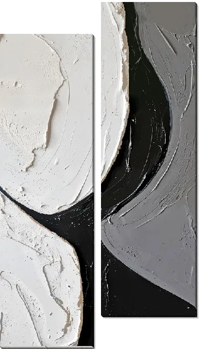 Модульная картина Гипс эффект №87