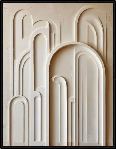 Картина Гипс эффект №92