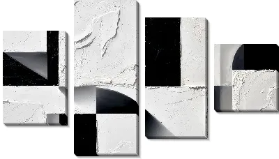 Модульная картина Гипс эффект №94