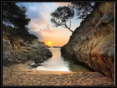 Картина Закат (Sunset) №9