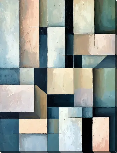 Картина маслом Геометрия абстракции №403