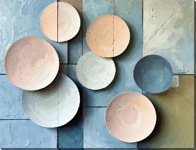 Картина маслом Геометрия абстракции №406