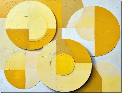 Картина маслом Геометрия абстракции №418