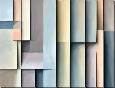 Картина маслом Геометрия абстракции №419