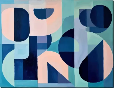 Картина маслом Геометрия абстракции №422