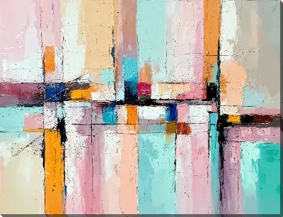 Картина маслом Абстрактная фактура №404