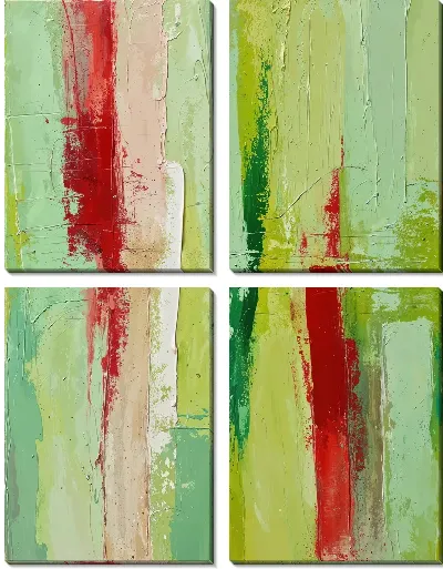 Модульная картина Абстрактная фактура №405