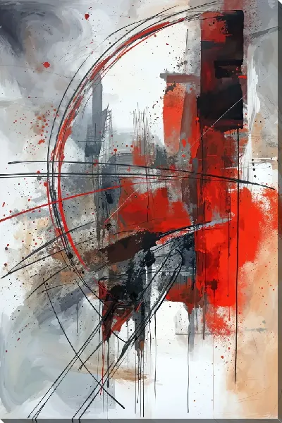 Картина маслом Абстрактная фактура №407