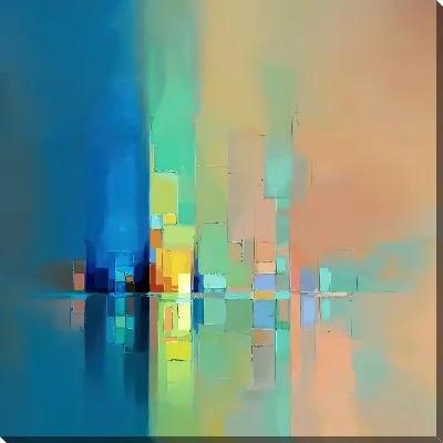 Картина маслом Абстрактная фактура №408