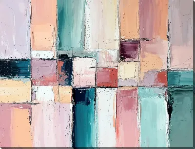 Картина маслом Абстрактная фактура №412