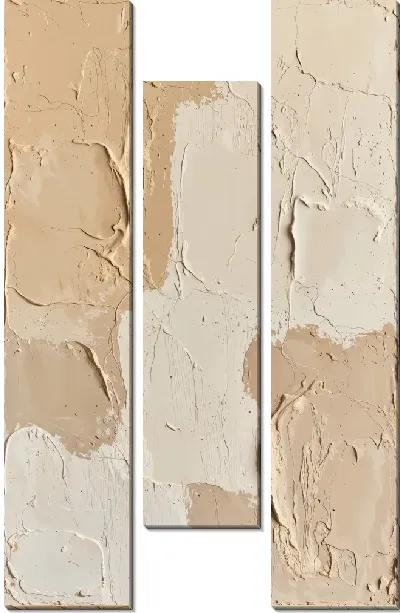 Модульная картина Абстрактная фактура №422