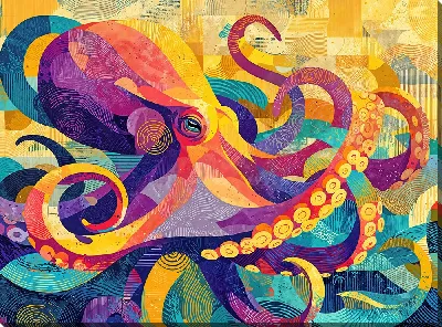 Постер Осьминог №6