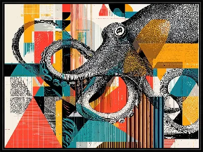 Картина Осьминог №8