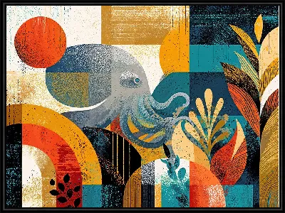 Картина Осьминог №9