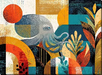 Постер Осьминог №9