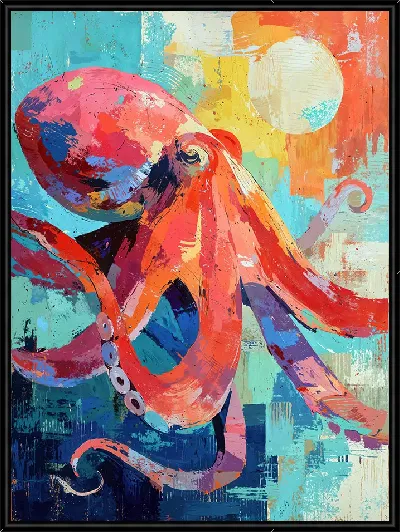 Картина Осьминог №11