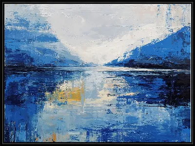 Картина Абстрактный пейзаж №17