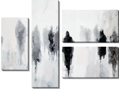 Модульная картина Силуэты №4