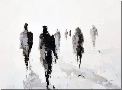 Постер Силуэты №6