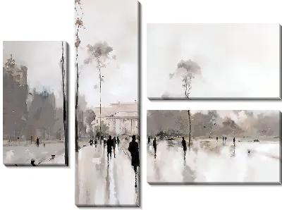 Абстрактные силуэты №30