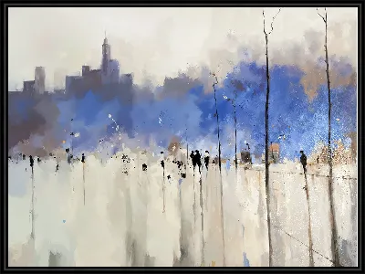 Картина Абстрактные силуэты №34