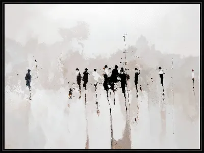 Абстрактные силуэты №35