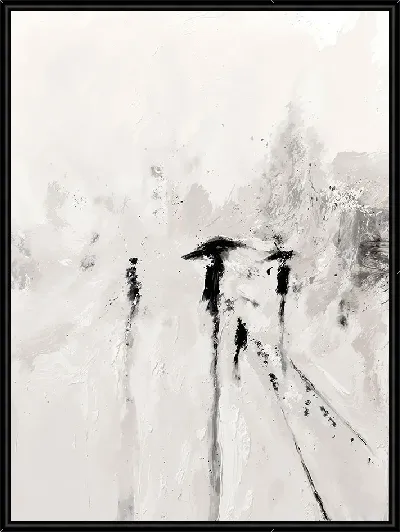 Картина Абстрактные силуэты №40