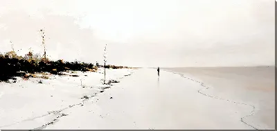 Картина маслом Абстрактные силуэты №42