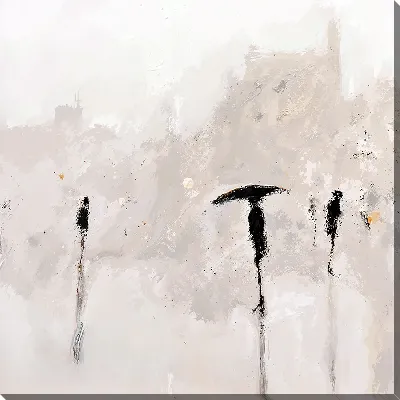 Картина маслом Абстрактные силуэты №43