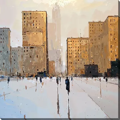 Постер Абстрактные силуэты №47