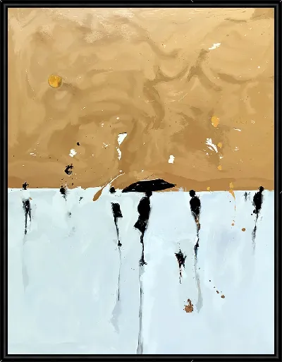 Картина Абстрактные силуэты №48