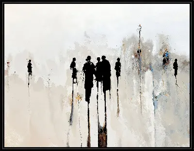 Абстрактные силуэты №52