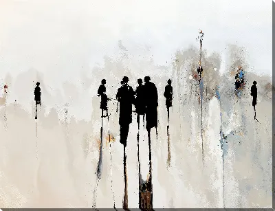 Абстрактные силуэты №52