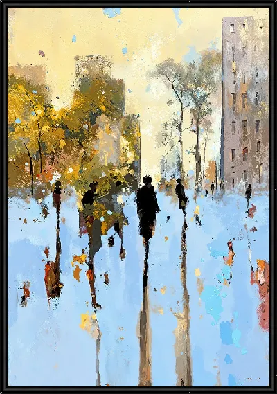 Картина Абстрактные силуэты №54