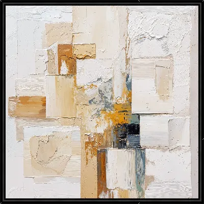 Гипсовая абстракция №79