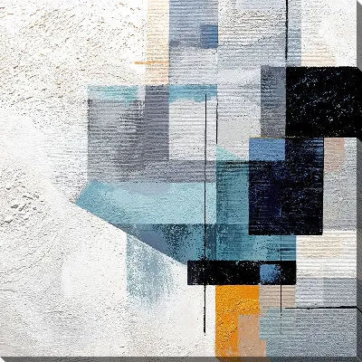 Картина маслом Геометрия текстуры №10