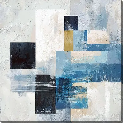 Картина маслом Геометрия текстуры №11