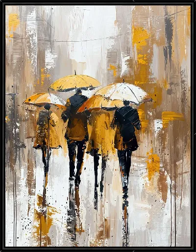 Картина Силуэты людей №27